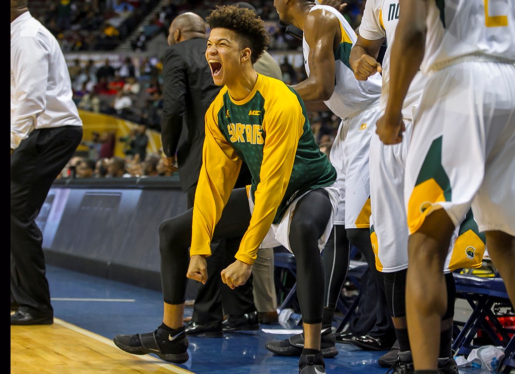 Justin Peebles Men's Basketball Norfolk State University Athletics